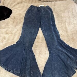 EARTHBOUND Blue Flare Pants